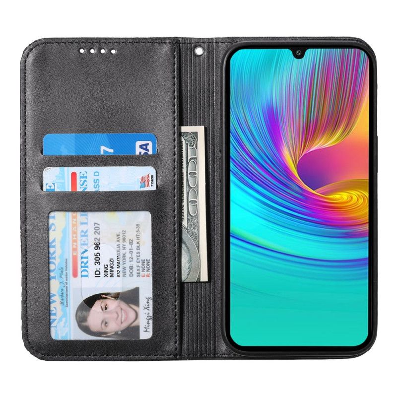 Kožené Pouzdro Folio Samsung Galaxy A16 5g Tištěné Kostky