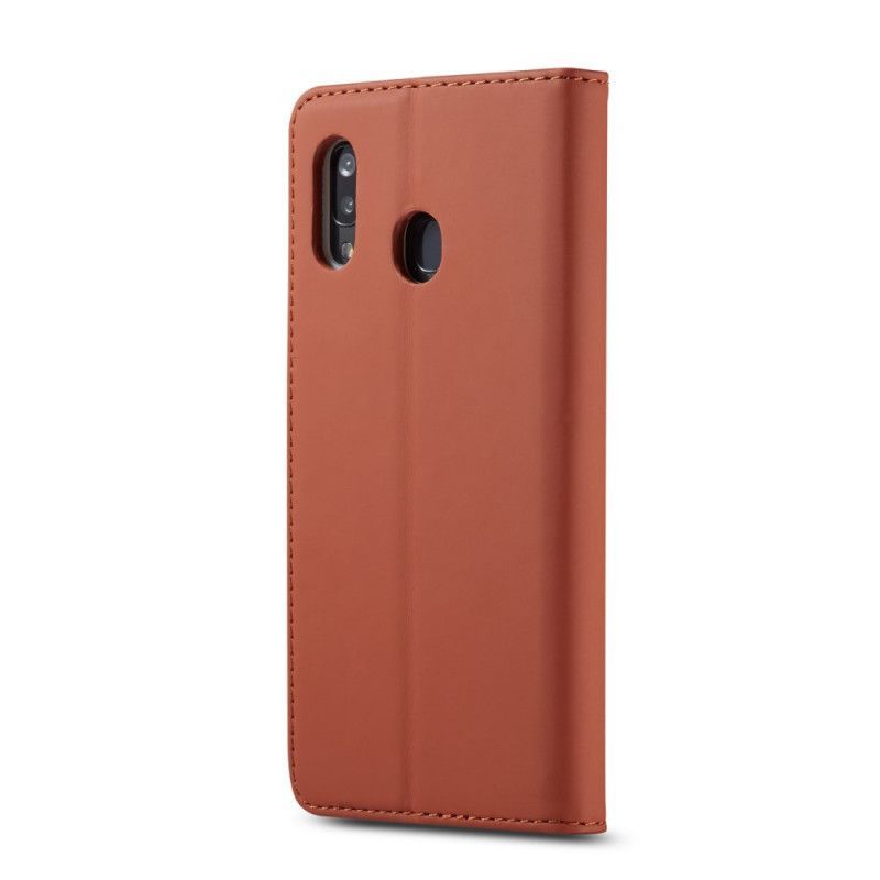 Kožené Pouzdro Folio Samsung Galaxy A20e Lc.imeeke Budoucnost