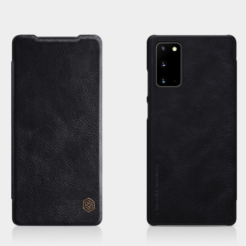 Kožené Pouzdro Folio Samsung Galaxy Note 20 Řada Nillkin Qin