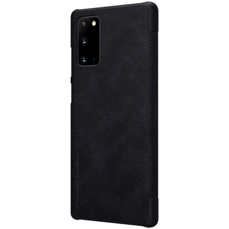 Kožené Pouzdro Folio Samsung Galaxy Note 20 Řada Nillkin Qin