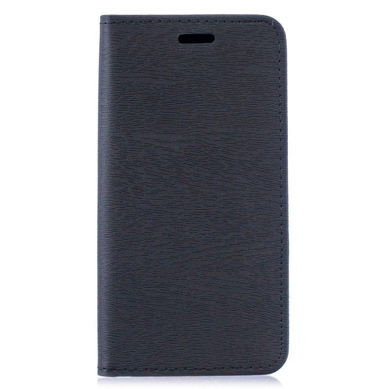 Kožené Pouzdro Folio Samsung Galaxy S10 Plus Efekt Dřeva