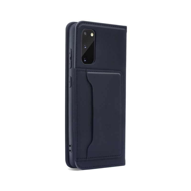 Kožené Pouzdro Folio Samsung Galaxy S20 Držák Podpůrné Karty