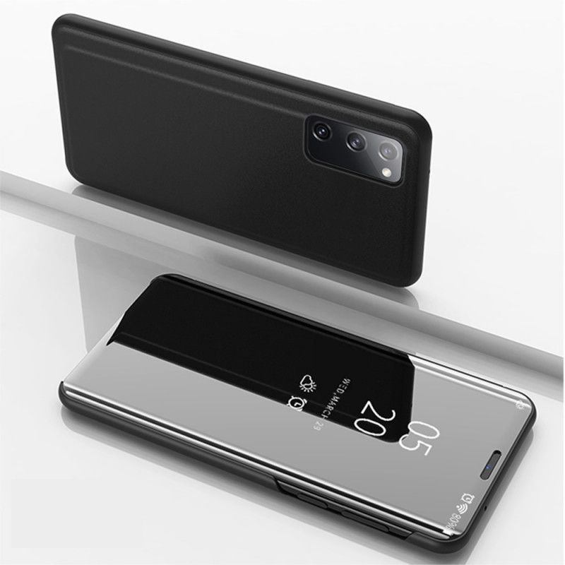 Kožené Pouzdro Folio Samsung Galaxy S20 Fe Zrcadlo