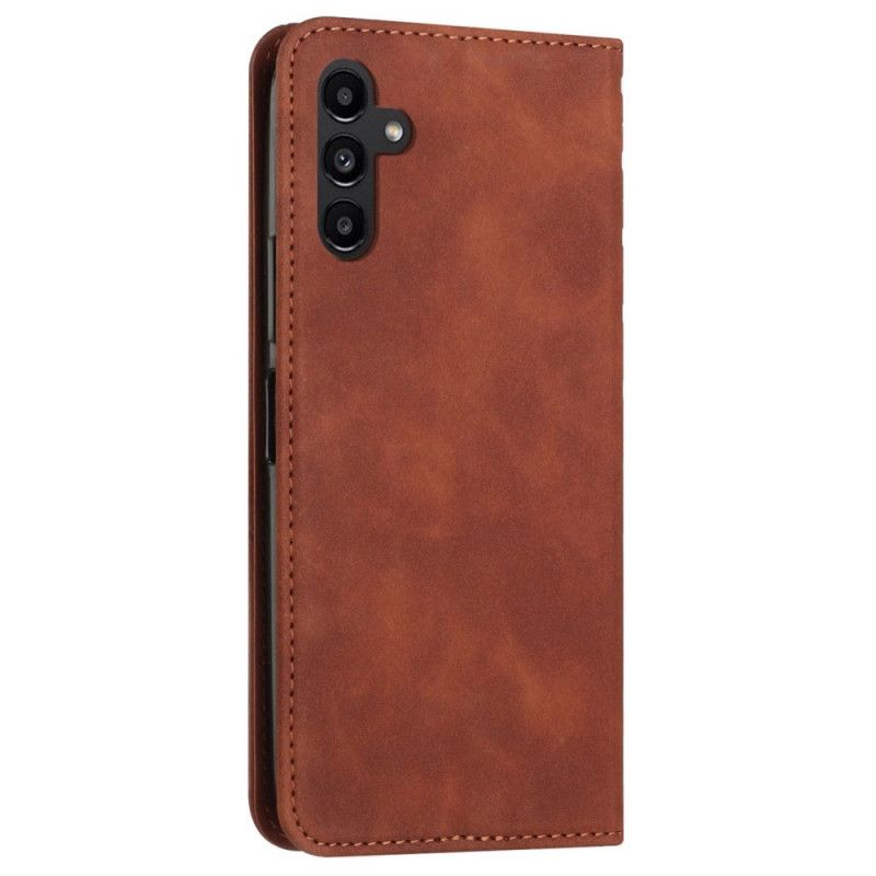 Kožené Pouzdro Folio Samsung Galaxy S24 Plus 5g 3d Kostky