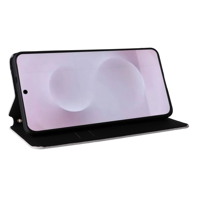 Kožené Pouzdro Folio Samsung Galaxy S25 5g Edge 3d Kostky