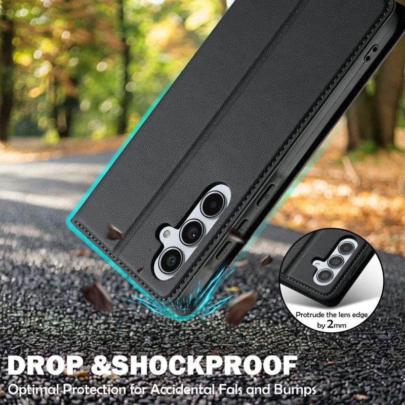 Kožené Pouzdro Folio Samsung Galaxy S25 Fe Lc.imeeke