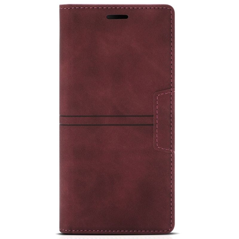 Kožené Pouzdro Folio Samsung Galaxy S25 Plus 5g Magnetická Spona