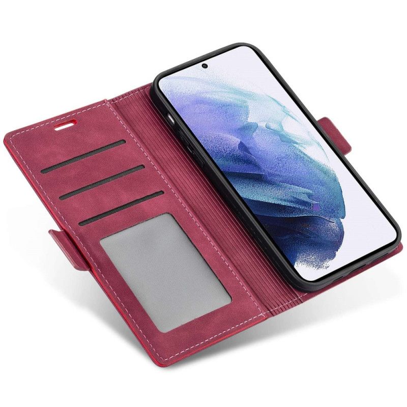 Kožené Pouzdro Folio Samsung Galaxy S25 Ultra 5g Polyuretanová Kůže