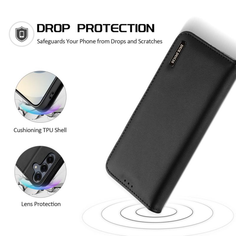 Kožené Pouzdro Folio Samsung Galaxy S26 Plus Řada Hivo Dux Ducis