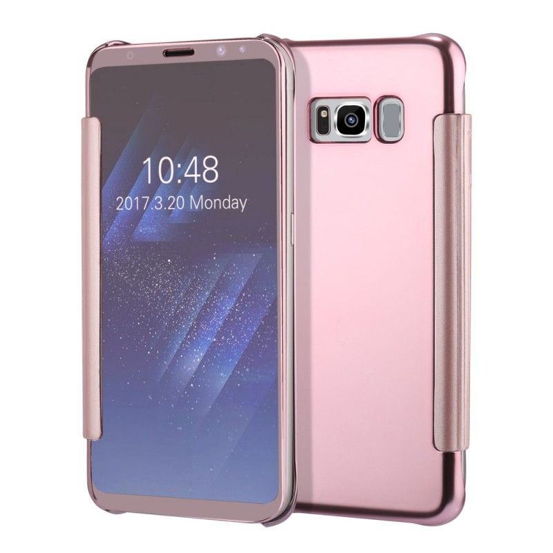 Kožené Pouzdro Folio Samsung Galaxy S8 Zrcadlo