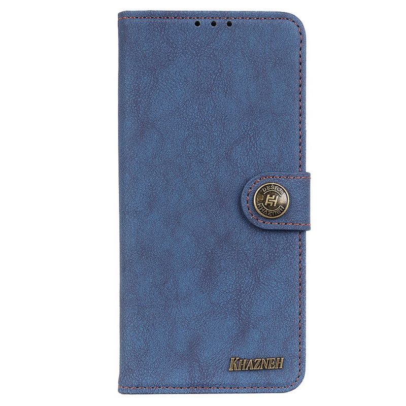 Kožené Pouzdro Na Samsung Galaxy M52 5G Khazneh Retro Štípaná Kůže
