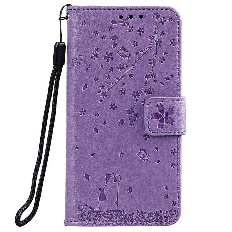 Kožené Pouzdro Samsung Galaxy A10 Snění Na Tanga