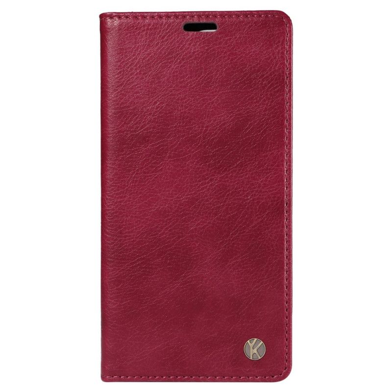 Kožené Pouzdro Samsung Galaxy S24 Fe Kryty Na Mobil Vintage Yikatu