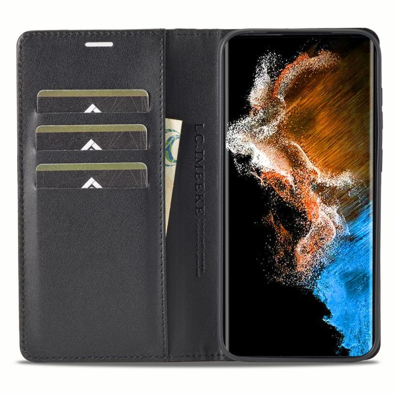 Kožené Pouzdro Samsung Galaxy S24 Plus 5g Carbon Lc.imeeke