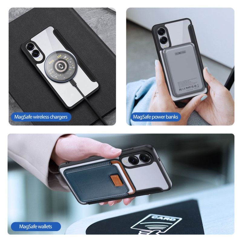 Kožené Pouzdro Samsung Galaxy S25 5g Edge Dux Ducis Pro Series Skin X