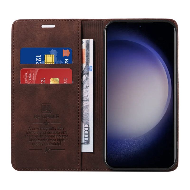 Kožené Pouzdro Samsung Galaxy S25 Plus 5g Kryty Na Mobil Betopnice