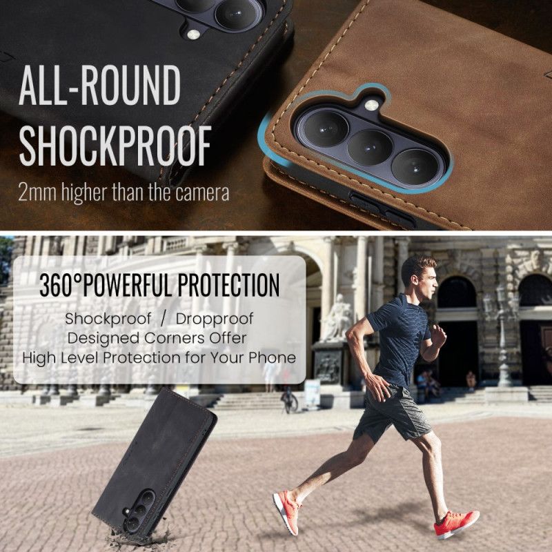 Kožené Pouzdro Samsung Galaxy S26 Kryty Na Mobil Caseme