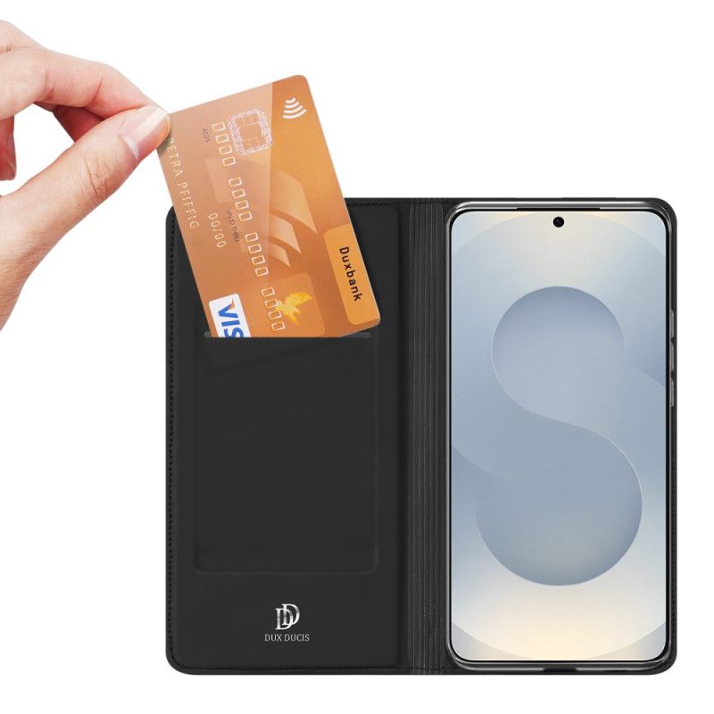 Kožené Pouzdro Samsung Galaxy S26 Plus Kryty Na Mobil Série Skin Pro Dux Ducis