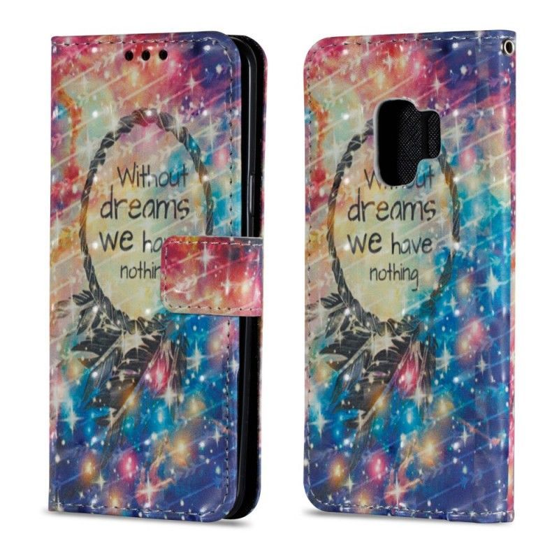Kožené Pouzdro Samsung Galaxy S9 Bez Snů