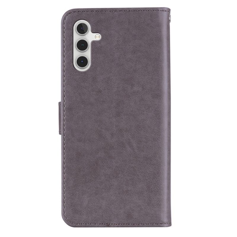Kožený Kryt Na Samsung Galaxy A15 Sova Mandala A Kouzlo
