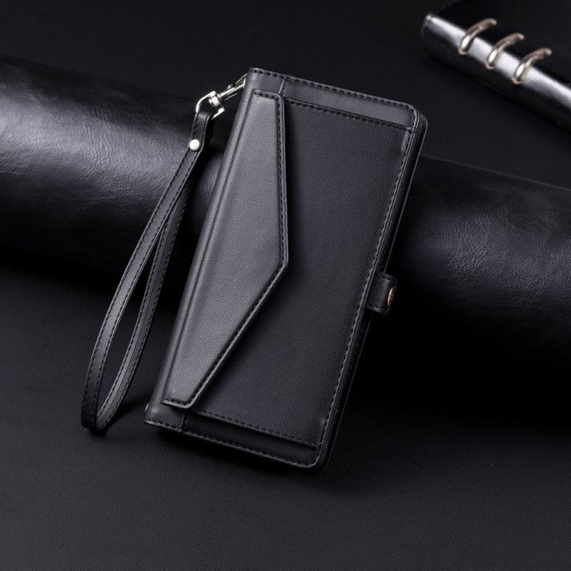 Kožený Kryt Na Samsung Galaxy A16 5g Design Peněženky