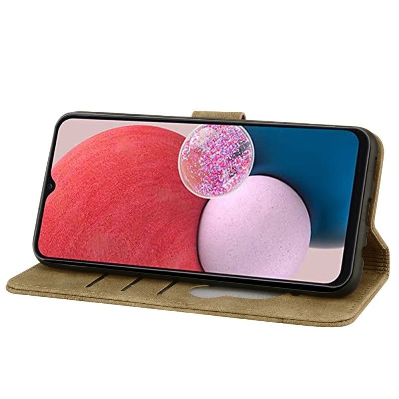 Kožený Kryt Na Samsung Galaxy A16 5g Kočky A Třešeň