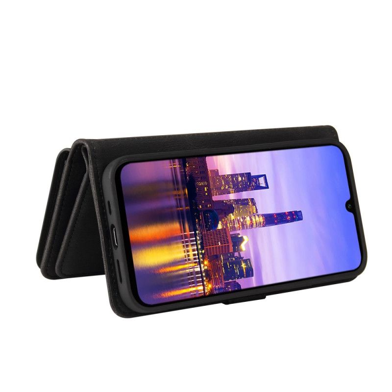 Kožený Kryt Na Samsung Galaxy A16 5g Multifunkční