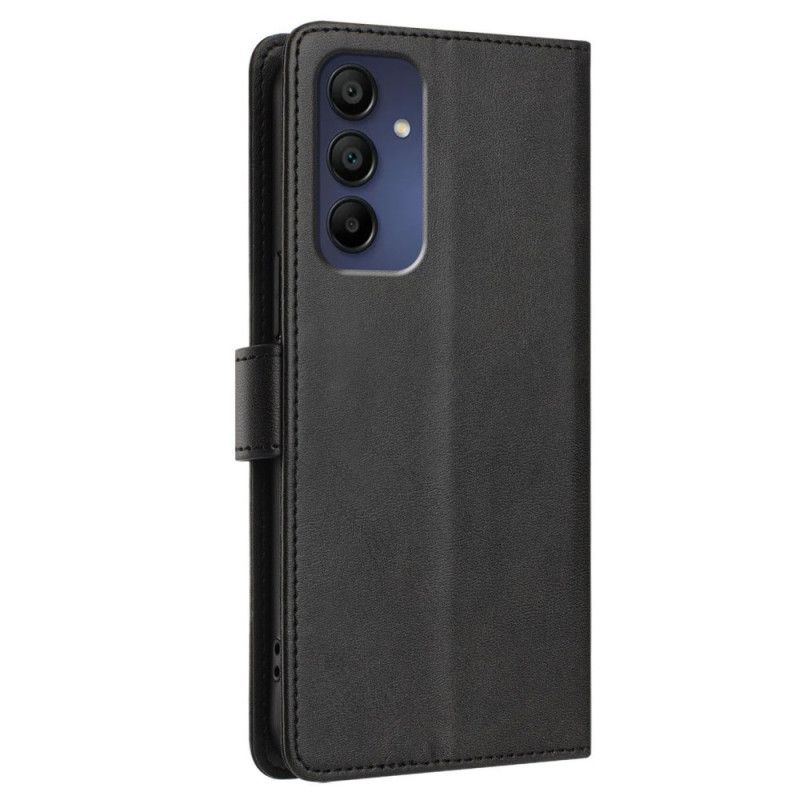 Kožený Kryt Na Samsung Galaxy A16 5g Peněženka Rfid Na Krk