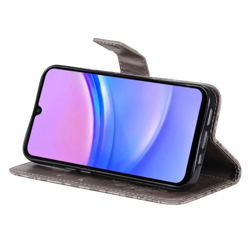 Kožený Kryt Na Samsung Galaxy A16 5g Slunečnicový Vzor