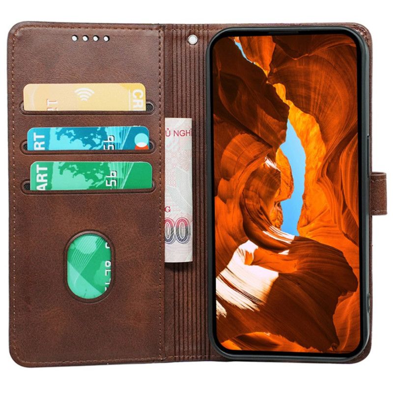 Kožený Kryt Na Samsung Galaxy A16 5g Stylizované