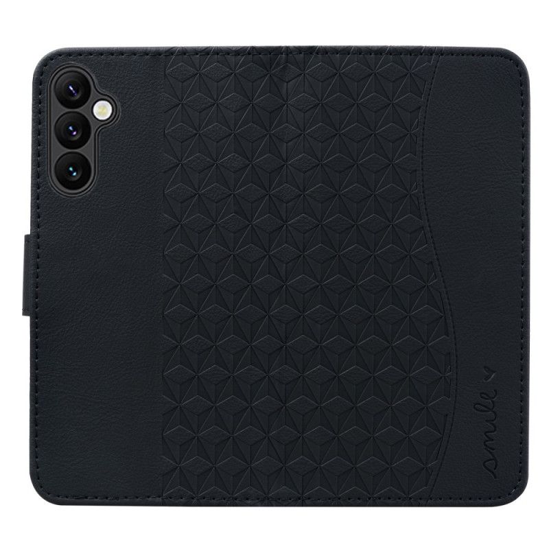Kožený Kryt Na Samsung Galaxy A16 5g Úsměv Na Lanyard