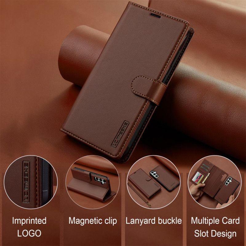 Kožený Kryt Na Samsung Galaxy A17 4g / 5g Odnímatelný Kryt Lc.imeeke