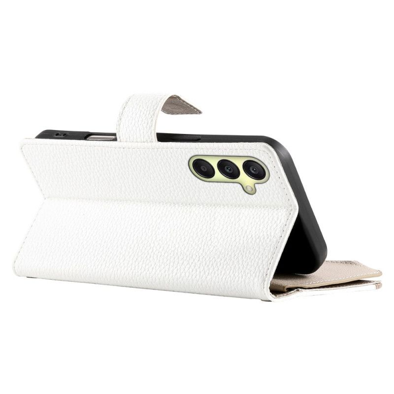 Kožený Kryt Na Samsung Galaxy A17 4g / 5g Peněženka Na Zip A Pásek