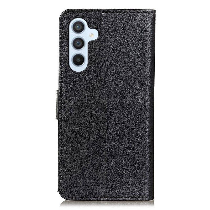 Kožený Kryt Na Samsung Galaxy A17 4g / 5g Tradiční Umělá Kůže