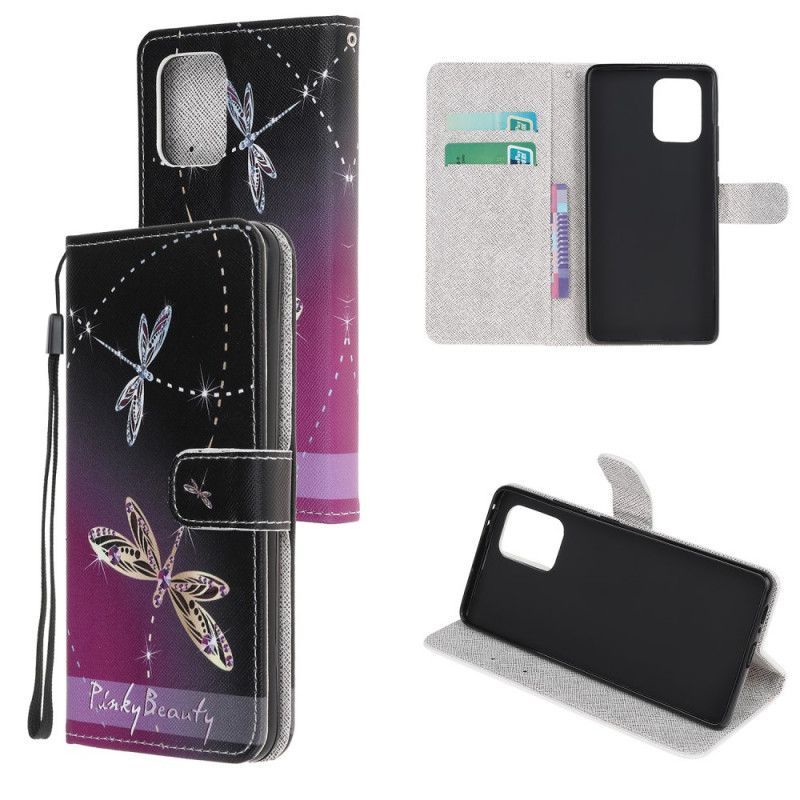 Kožený Kryt Na Samsung Galaxy S10 Lite Tanga Vážky