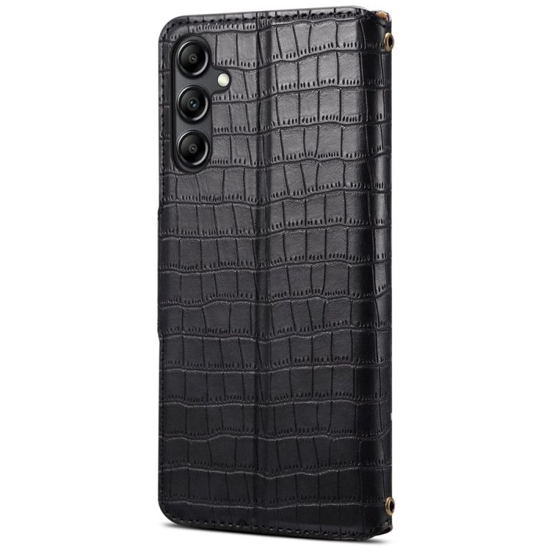Kožený Kryt Na Samsung Galaxy S24 Plus 5g Krokodýlí Textura