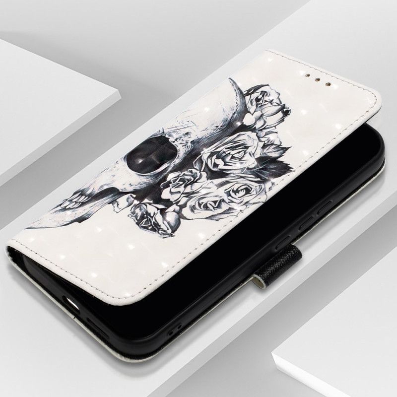 Kožený Kryt Na Samsung Galaxy S24 Plus 5g Lebka