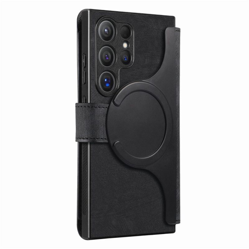 Kožený Kryt Na Samsung Galaxy S25 Ultra 5g Odnímatelné Magnetické Rfid Pouzdro Caseneo