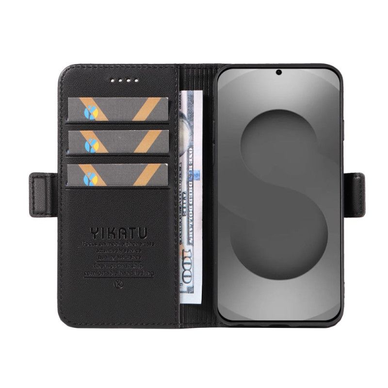 Kožený Kryt Na Samsung Galaxy S26 Ultra Yikatu