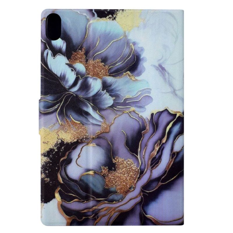 Kožený Kryt Na Samsung Galaxy Tab S11 Pivoňky