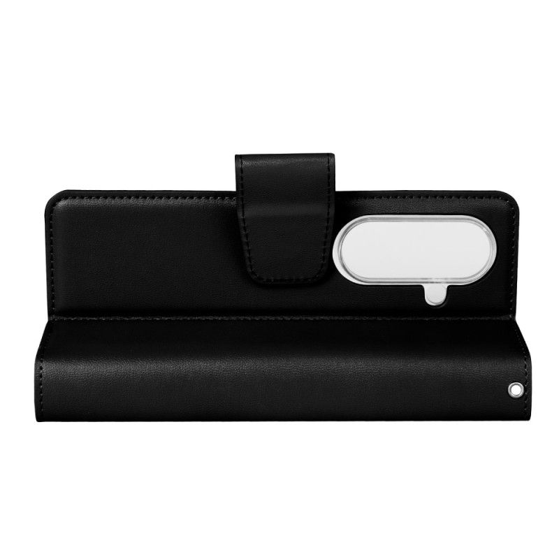 Kožený Kryt Na Samsung Galaxy Z Fold 7 Mill Řada Hanman