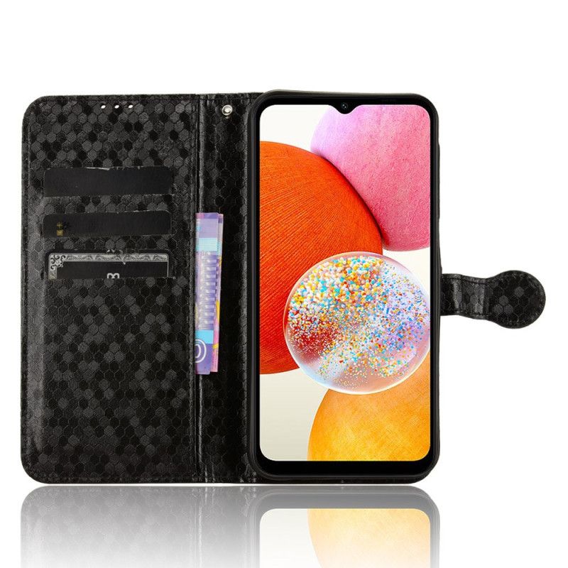 Kožený Kryt Samsung Galaxy A15 5g Brilantní Popruh