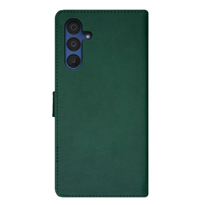 Kožený Kryt Samsung Galaxy A15 5g Dvoubarevný Idewei
