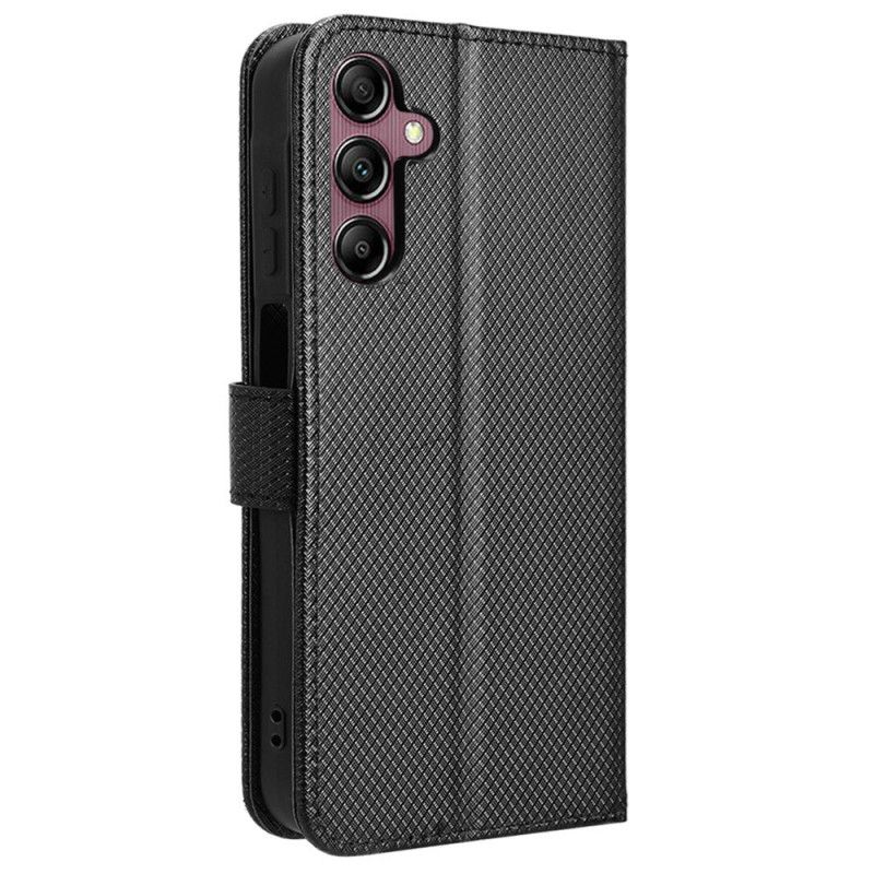 Kožený Kryt Samsung Galaxy A15 5g Styl Koženého Řemínku S Texturou