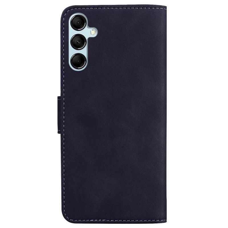 Kožený Kryt Samsung Galaxy A15 Viditelné Švy