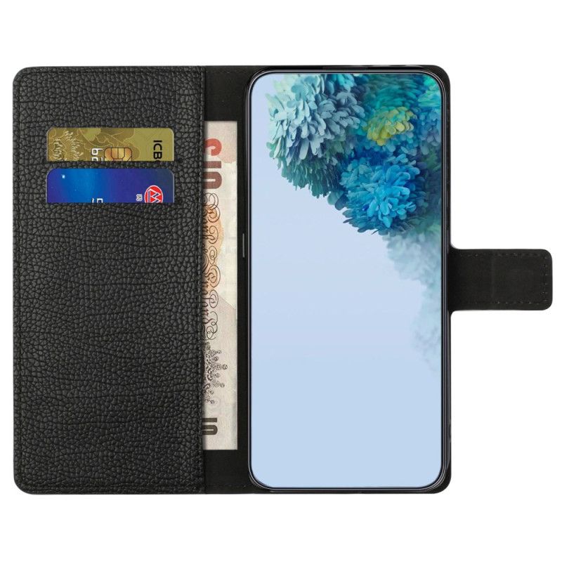 Kožený Kryt Samsung Galaxy A16 5g Kožený Efekt Litchi