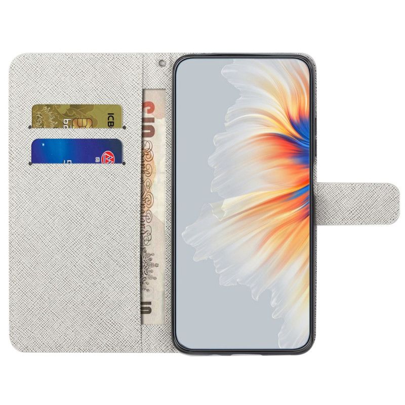 Kožený Kryt Samsung Galaxy A16 5g Kočky A Strom