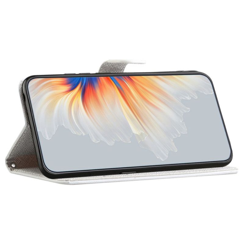 Kožený Kryt Samsung Galaxy A16 5g Kočky V Krabici