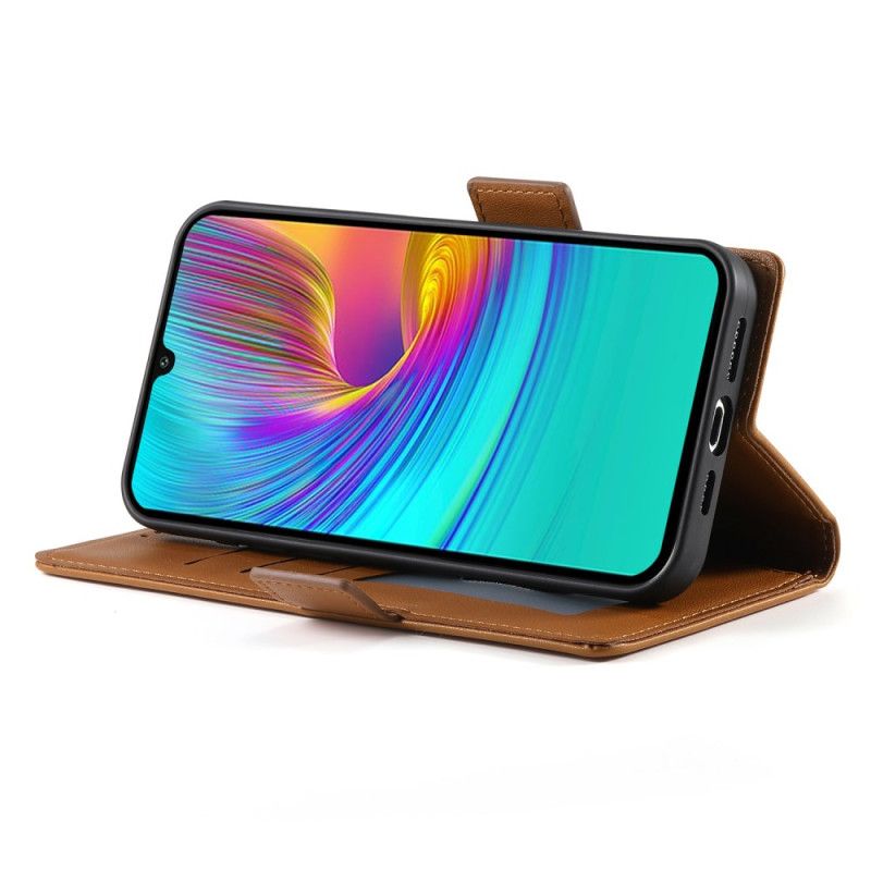 Kožený Kryt Samsung Galaxy A16 5g Magnetické Spony