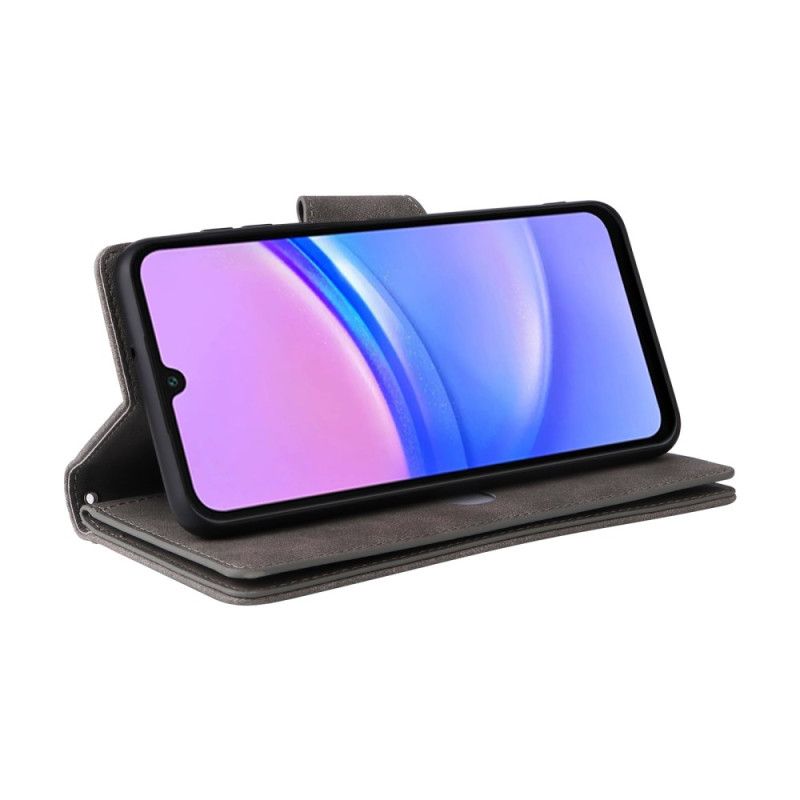 Kožený Kryt Samsung Galaxy A16 5g Peněženka Se Semišovým Efektem
